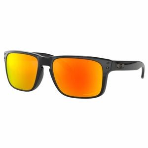 Oakley Holbrook Black Orange/Red Polarized - NEW